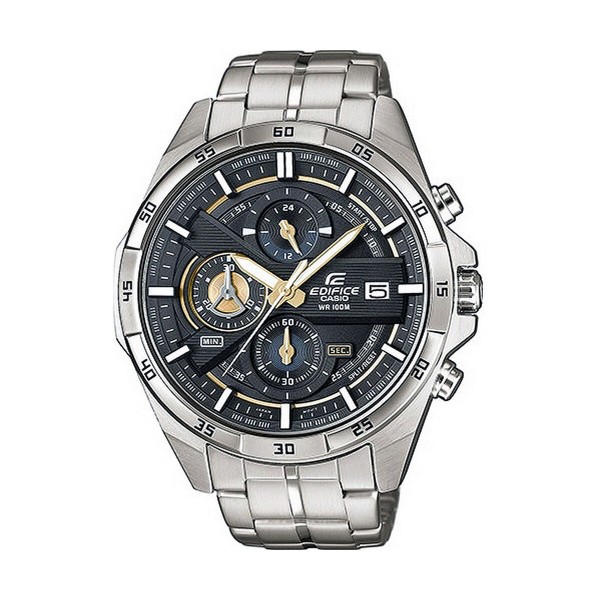 Ανδρικά Ρολόγια Casio EFR-556D-1AVUEF Μαύρο Ασημί