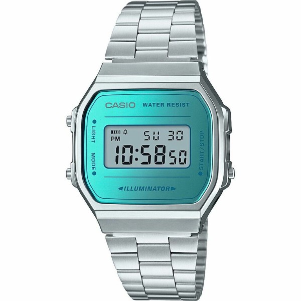 Ανδρικά Ρολόγια Casio A168WEM-2EF Ασημί
