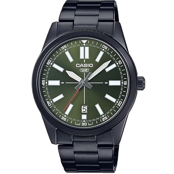 Ανδρικά Ρολόγια Casio COLLECTION Μαύρο Πράσινο (Ø 41 mm)