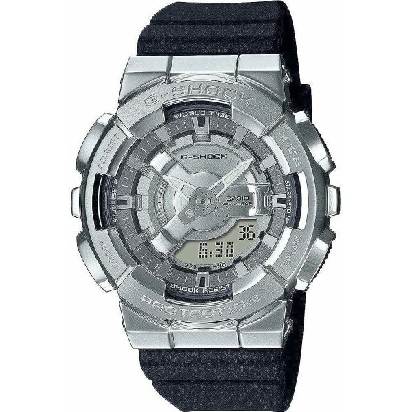 Ανδρικά Ρολόγια Casio GM-S110-1AER Μαύρο