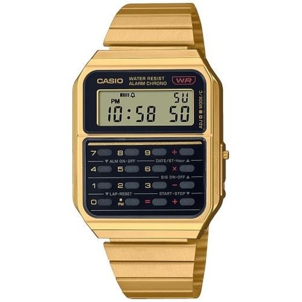 Ανδρικά Ρολόγια Casio VINTAGE CALCULATOR (Ø 34 mm)
