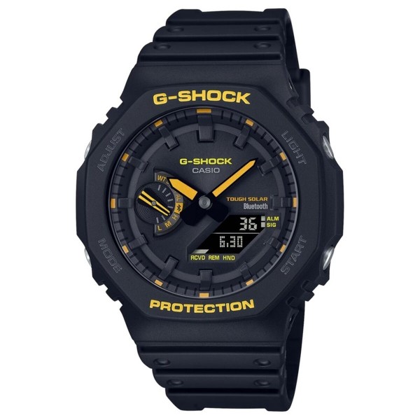 Ανδρικά Ρολόγια Casio G-Shock OAK EVOLUTION - CAUTION YELLOW SERIE Μαύρο (Ø 44,5 mm)