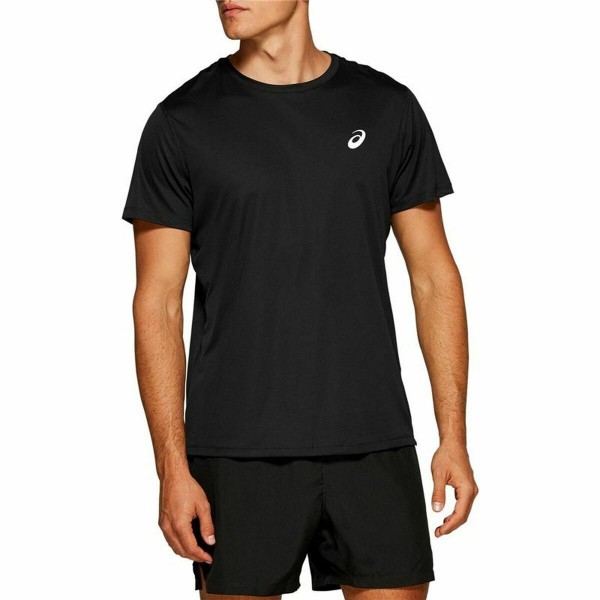 Ανδρική Μπλούζα με Κοντό Μανίκι Asics Core SS Μαύρο