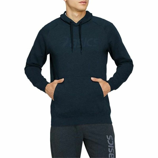 Ανδρικό Φούτερ με Κουκούλα Asics Big Oth M Ναυτικό Μπλε