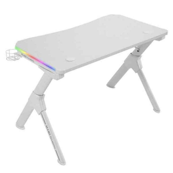 Τραπέζι Mars Gaming MGD RGB CARBON FIBER Λευκό