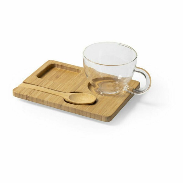 Κούπα με Πιατάκι 146482 Διακοσμητική κανάτα (180 ml)