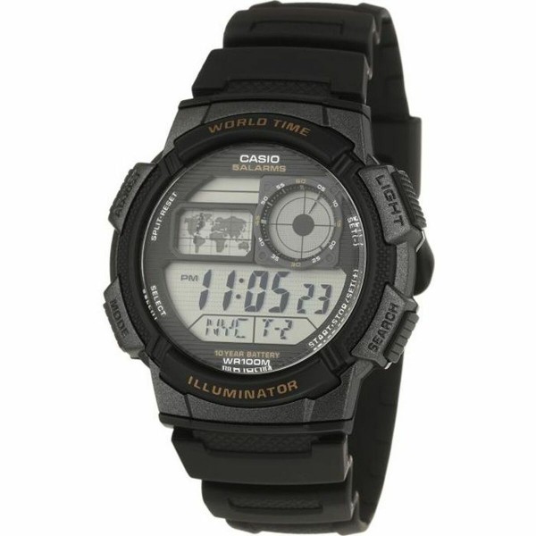 Unisex Ρολόγια Casio AE-1000W-1AVEF Ψηφιακό Χαλαζίας Αθλητισμός