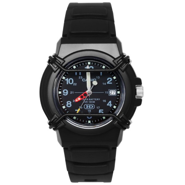 Ανδρικά Ρολόγια Casio HDA-600B-1BVEF Μαύρο (Ø 44 mm)