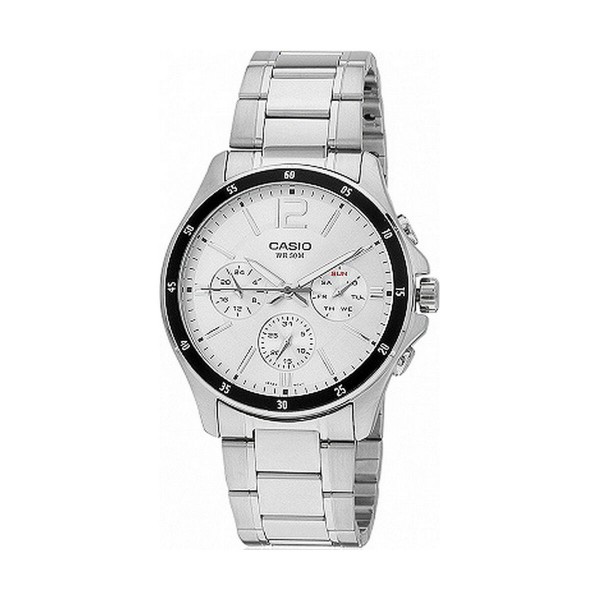 Ανδρικά Ρολόγια Casio COLLECTION Λευκό Γκρι Ασημί (Ø 35 mm) (Ø 43,5 mm)