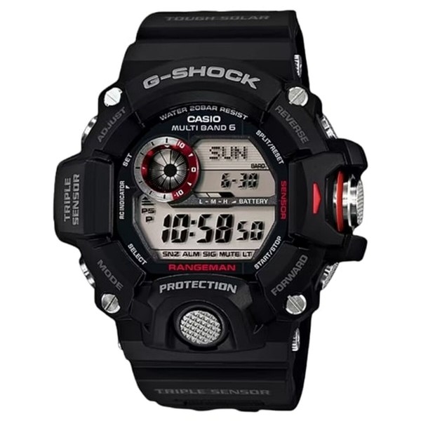 Ανδρικά Ρολόγια Casio G-Shock RANGEMAN  Tough Solar, Triple sensor (Ø 53,5 mm)