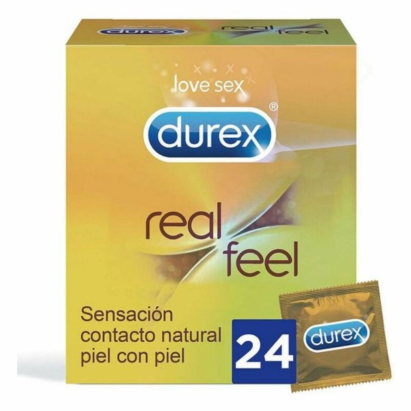 Προφυλακτικά Durex Real Feel (24 uds)