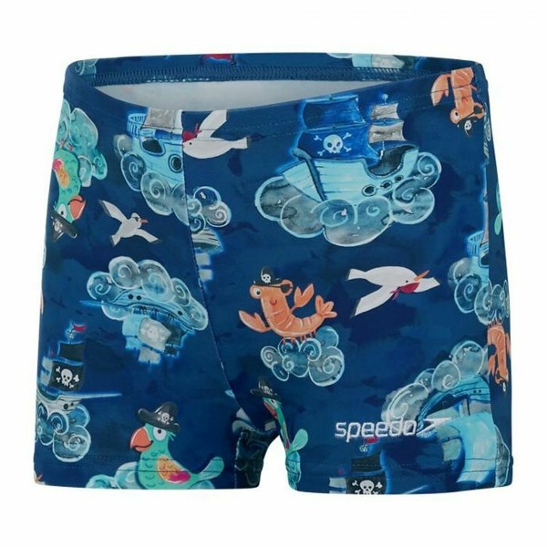 παιδικό μαγιό μποξεράκι Speedo Digital Allover Μπλε