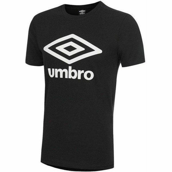 Kοντομάνικο Aθλητικό Mπλουζάκι Umbro WARDROBE FW Μαύρο