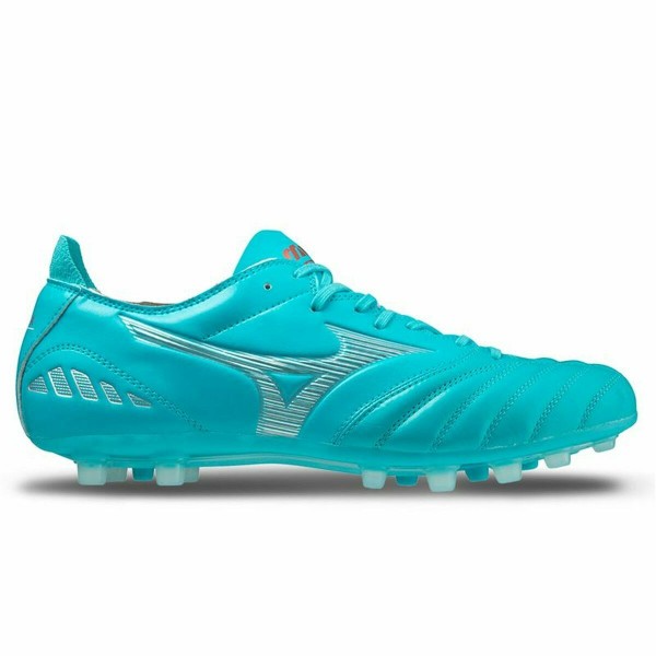 Μπάλες Ποδοσφαίρου για Ενήλικες Mizuno Morelia Neo III Pro AG Μπλε Για άνδρες και γυναίκες