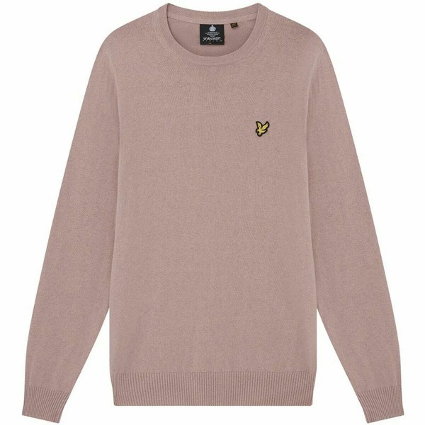 Ανδρικό Φούτερ χωρίς Κουκούλα Lyle & Scott V1-Crew Salmon