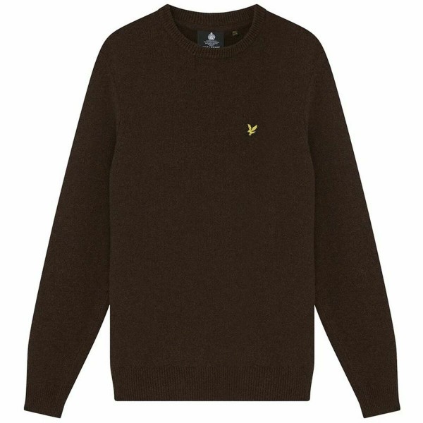 Ανδρικό Φούτερ χωρίς Κουκούλα Lyle & Scott V1 Crew Σκούρο καφέ