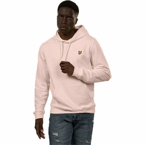 Ανδρικό Φούτερ με Κουκούλα Lyle & Scott V1 Ροζ