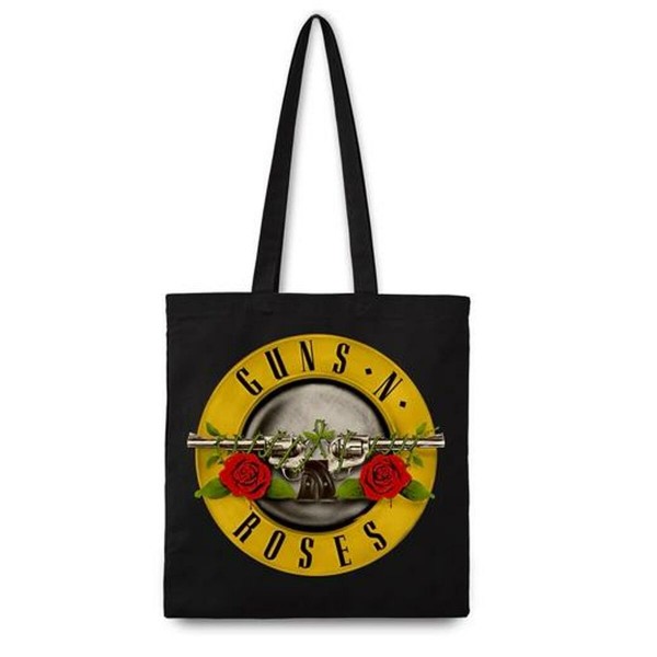 Τσάντα Ώμου Rocksax Guns n Roses βαμβάκι 37 x 42 cm