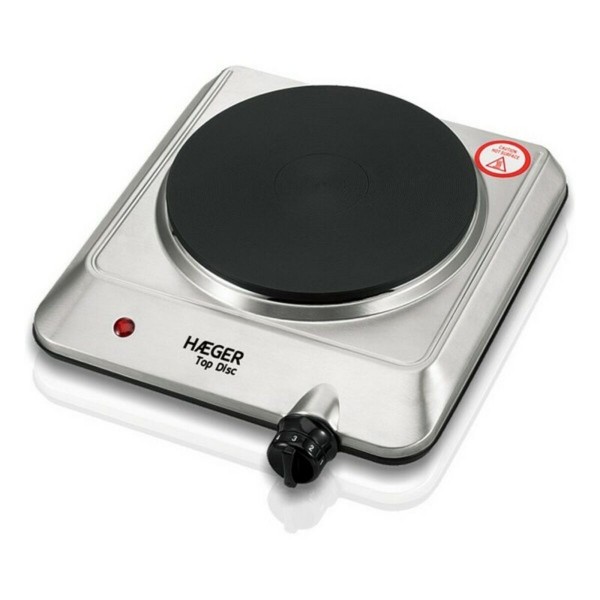 Ηλεκτρική Εστία Haeger Top Disc Ανοξείδωτο ατσάλι 1 Μάτι Κουζίνας 1500W