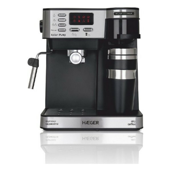 Καφετιέρα Εσπρέσο με Βραχίονα Haeger 1450W (1,2 L)