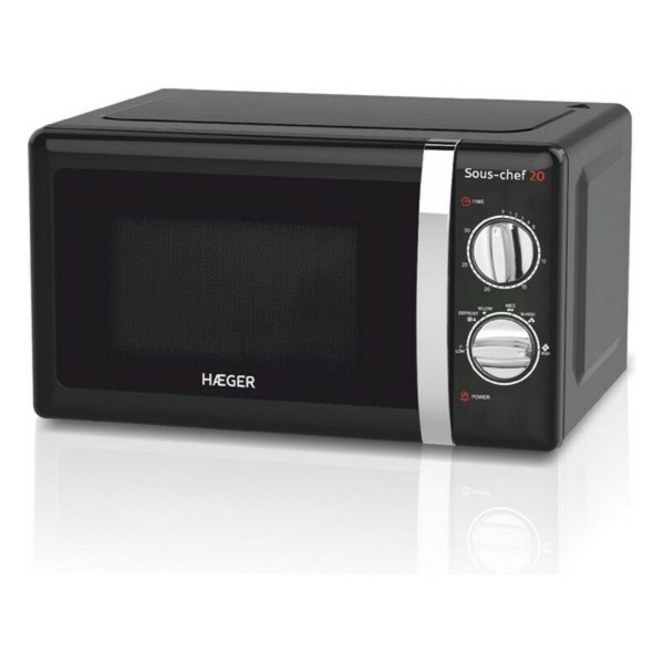 φούρνο μικροκυμάτων Haeger Sous-chef 20 20 L Μαύρο 700 W (20 L) 700W