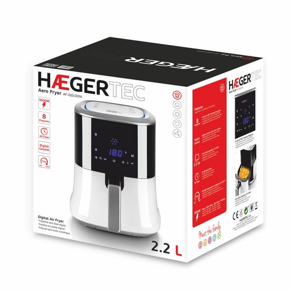 Φριτέζα Haeger Aero Fryer 2,2 L Λευκό