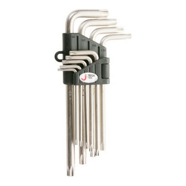 Σετ Κλειδιών Jetech Tool Torx TX10, 15, 20, 25, 27, 30, 40, 45, 50 9 uds