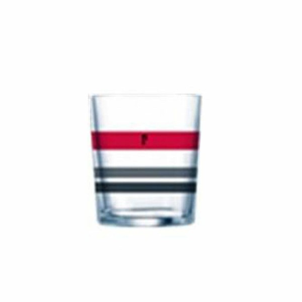 Σετ ποτηριών Pierre Cardin Eclat Ρίγες Κρυστάλλινο Διαφανές (4 uds)