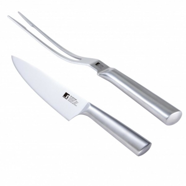 Σετ Μαχαιριών Bergner BBQ Ανοξείδωτο ατσάλι (2 pcs) Σετ Μαχαιριών Bergner BBQ Ανοξείδωτο ατσάλι (2 pcs)