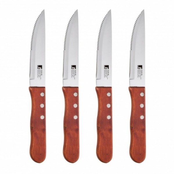 Σετ Μαχαιριών Bergner BBQ Ανοξείδωτο ατσάλι (4 pcs) Σετ Μαχαιριών Bergner BBQ Ανοξείδωτο ατσάλι (4 pcs)