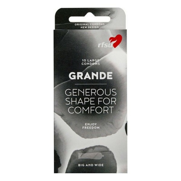 Προφυλακτικά RFSU Grande 19 cm (10 uds)