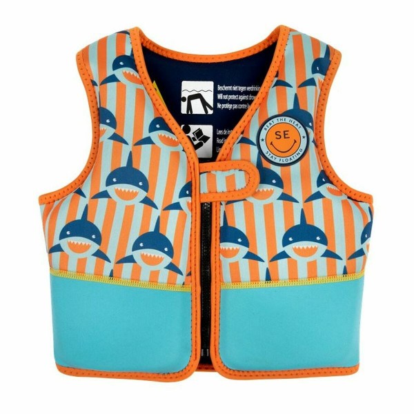 Ζωηρόχρωμο Swim Essentials Shark Πορτοκαλί
