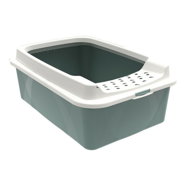Κουτί απορριμμάτων γάτας Rotho My Pet Bonnie Eco 56 x 17 x 40 cm Λευκό/Πράσινο