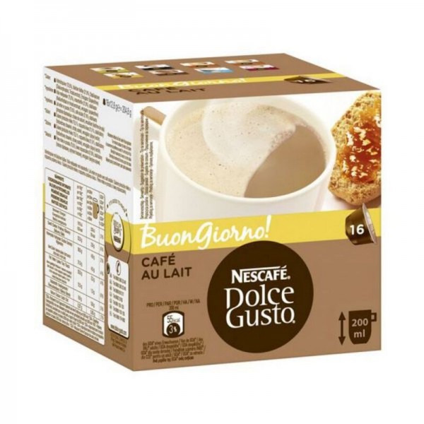 Κάψουλες για καφέ Nescafé Dolce Gusto 65835 Au Lait (16 uds)