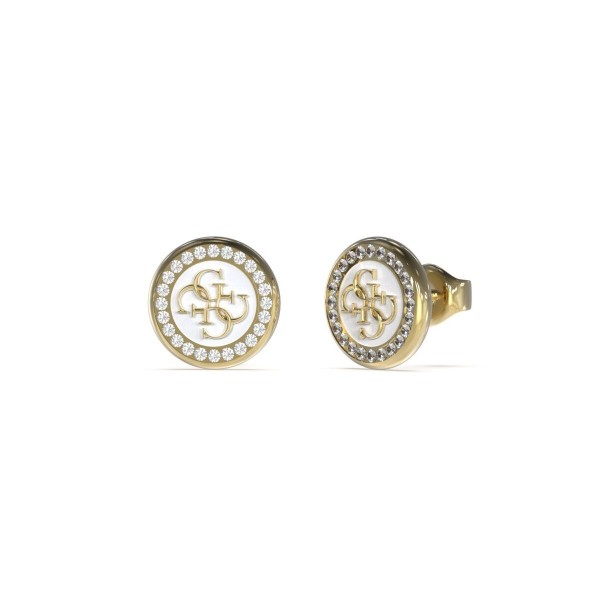 Γυναικεία Σκουλαρίκια Guess JUBE03123JWYGWHT-U