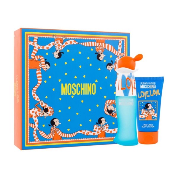 Σετ Γυναικείο Άρωμα Moschino I Love Love 2 Τεμάχια