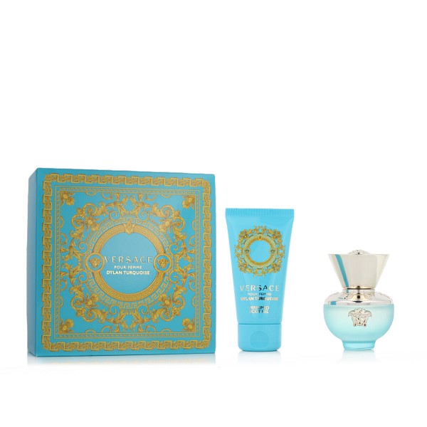 Σετ Γυναικείο Άρωμα Versace EDT Dylan Turquoise 2 Τεμάχια