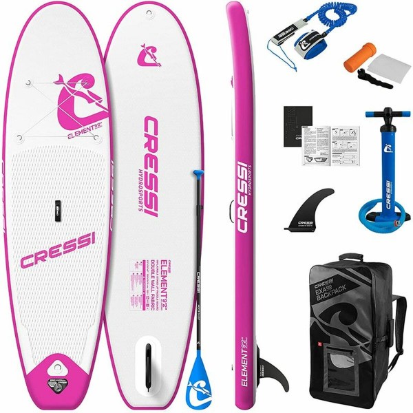 Φουσκωτή Κυματοσανίδα Paddle Surf με Αξεσουάρ Element  All Round Cressi-Sub 9,2