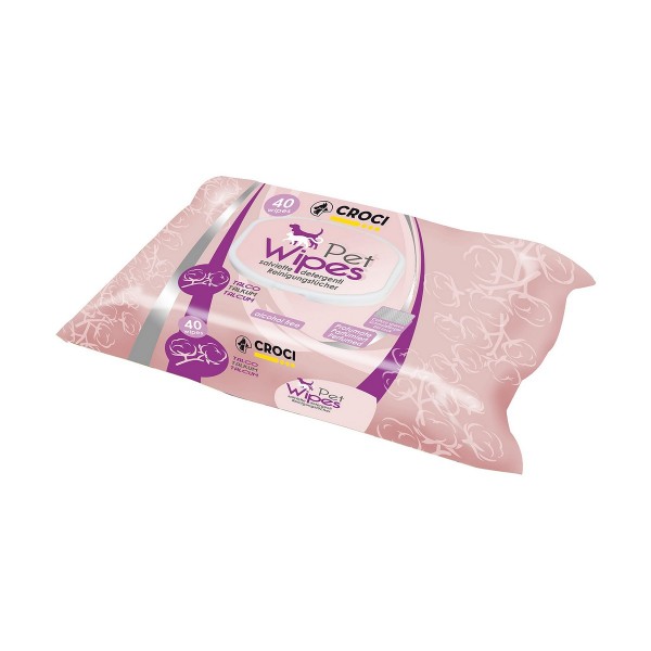 Υγρά μαντηλάκια για τα Κατοικίδια ζώα  GILLS XL 40 uds 30 x 20 cm