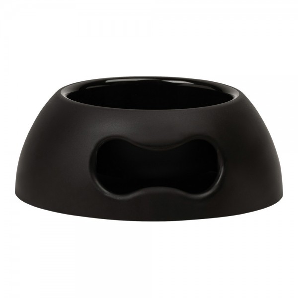 Ταΐστρα σκύλων United Pets 1,1 L Μαύρο πολυπροπυλένιο 24.5 cm
