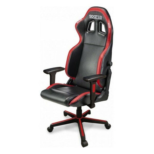 Καρέκλα Παιχνιδιού Sparco ICON S00998NRRS Μαύρο Κόκκινο