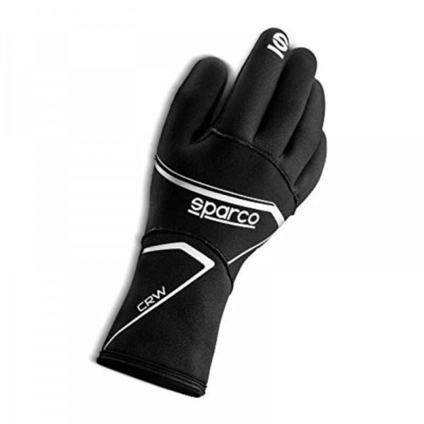 Karting Gloves Sparco CRW Μαύρο Μέγεθος XL