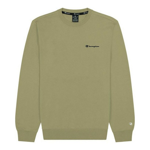 Ανδρικό  Φούτερ χωρίς Κουκούλα Champion Crewneck Χακί