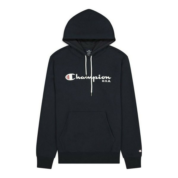Ανδρικό Φούτερ με Κουκούλα Champion Champion USA Logo Σκούρο μπλε