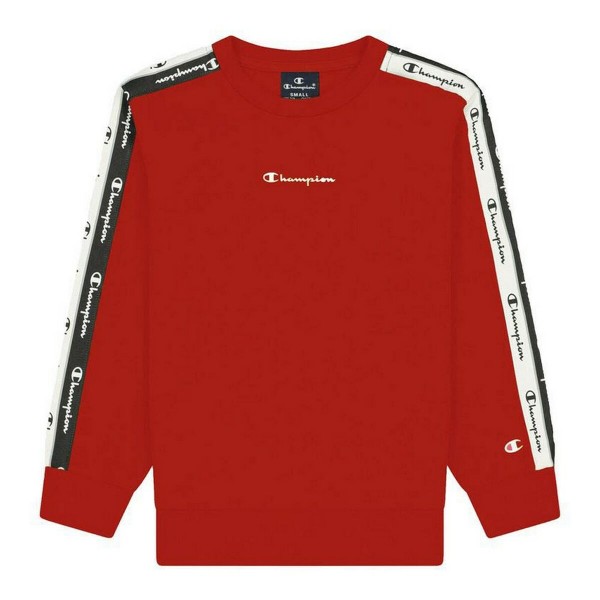 Παιδικό Μπλουζάκι Champion Crewneck Logo Κόκκινο