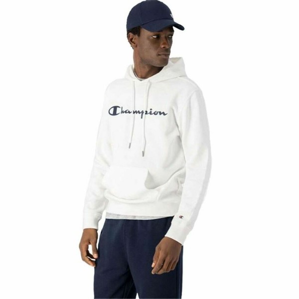 Ανδρικό Φούτερ με Κουκούλα Champion Hooded Sweatshirt M Λευκό