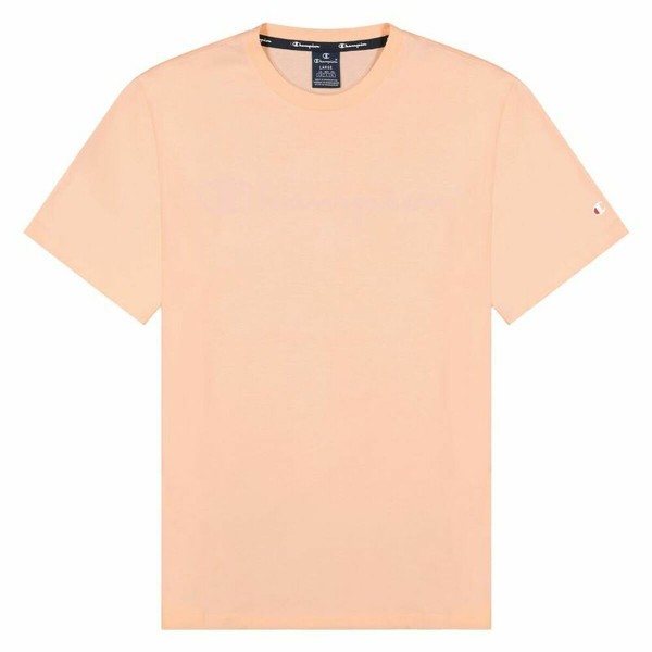 Μπλούζα με Κοντό Μανίκι Champion Crewneck T-Shirt M Salmon
