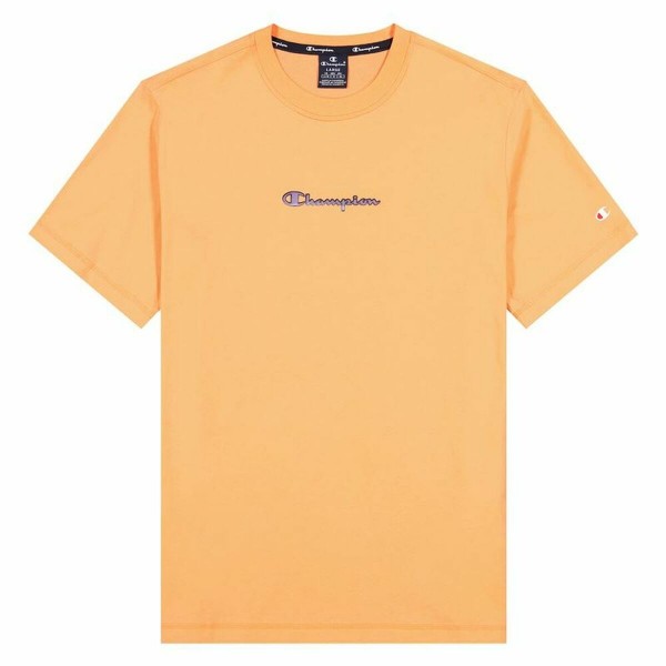 Μπλούζα με Κοντό Μανίκι Champion Crewneck M Πορτοκαλί