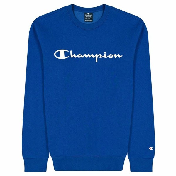 Ανδρικό  Φούτερ χωρίς Κουκούλα Champion Legacy Poly American Μπλε