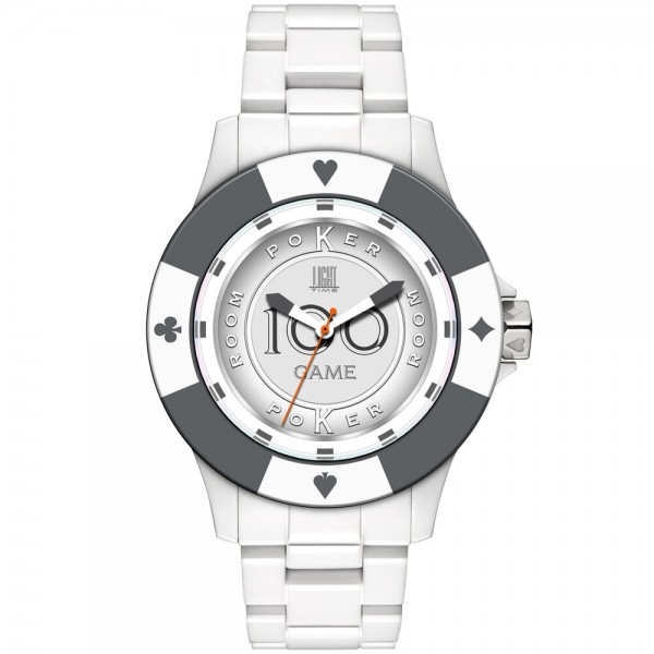 Unisex Ρολόγια Light Time POKER (Ø 41 mm)